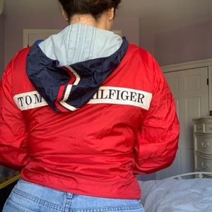 Vintage tommy hilfiger rain jacket